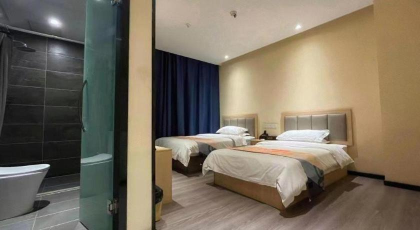 Shell Hotel Shanxi Xinzhou Wuning County Fengwu Square Ningwu Exteriér fotografie